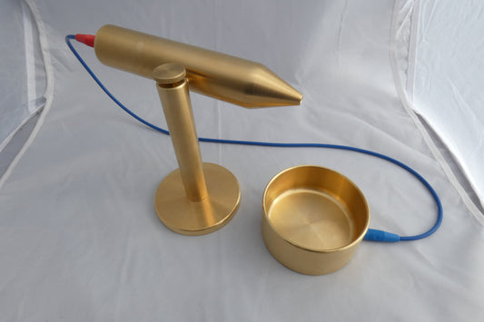 Orgonstrahler mit Ständer und großem Becher