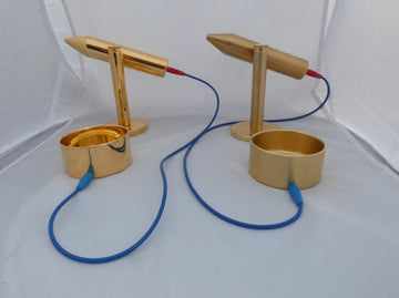 Orgonstrahler mit Ständer und großem Becher