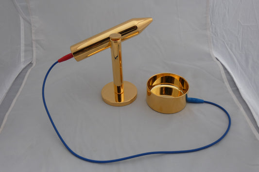 Orgonstrahler mit Ständer und großem Becher